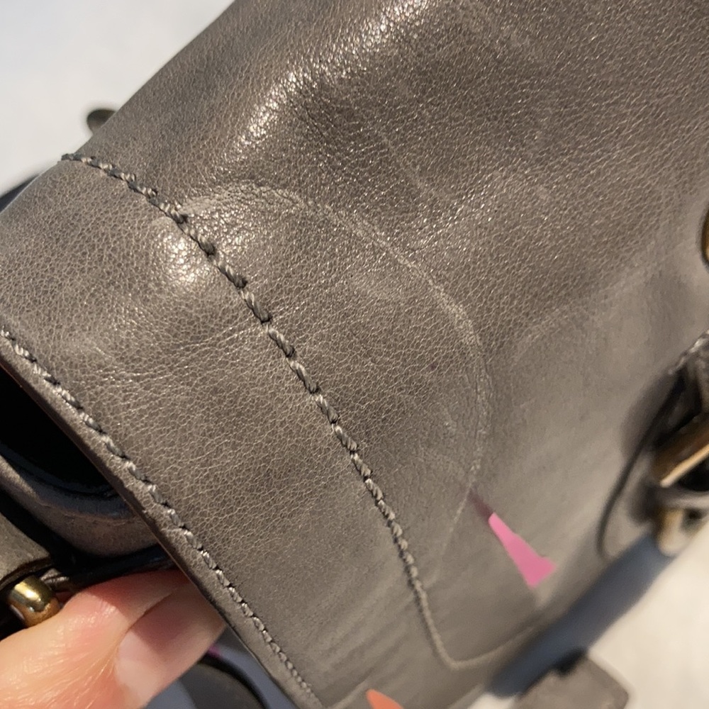 Coach crossbody gray Garcia Legacy leather bag - Picture 14 of 16
